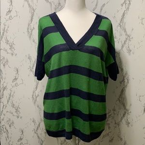 Banana Republic Striped Sweater Top